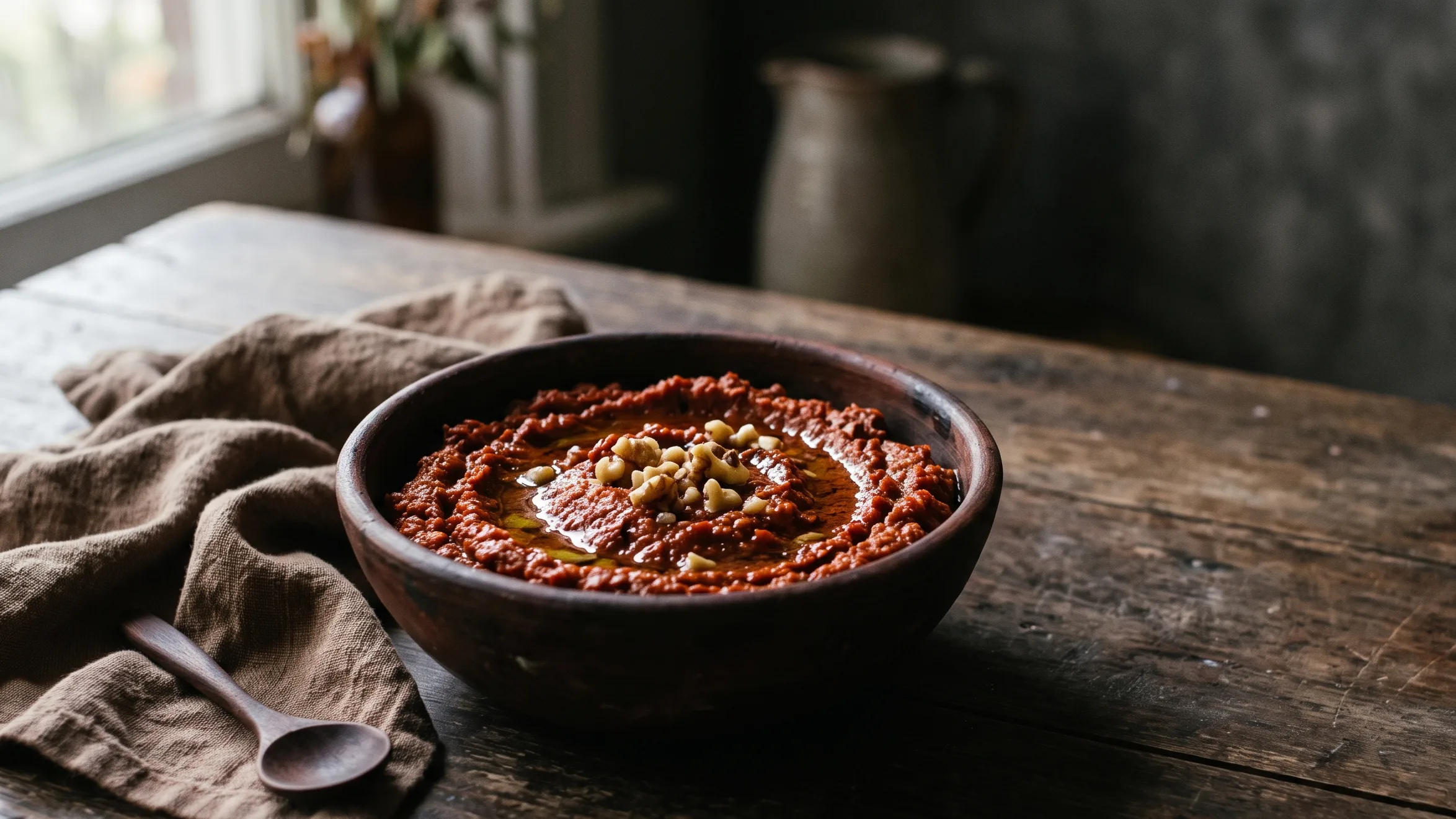 Cevizli Biber Ezmesi (Muhammara)