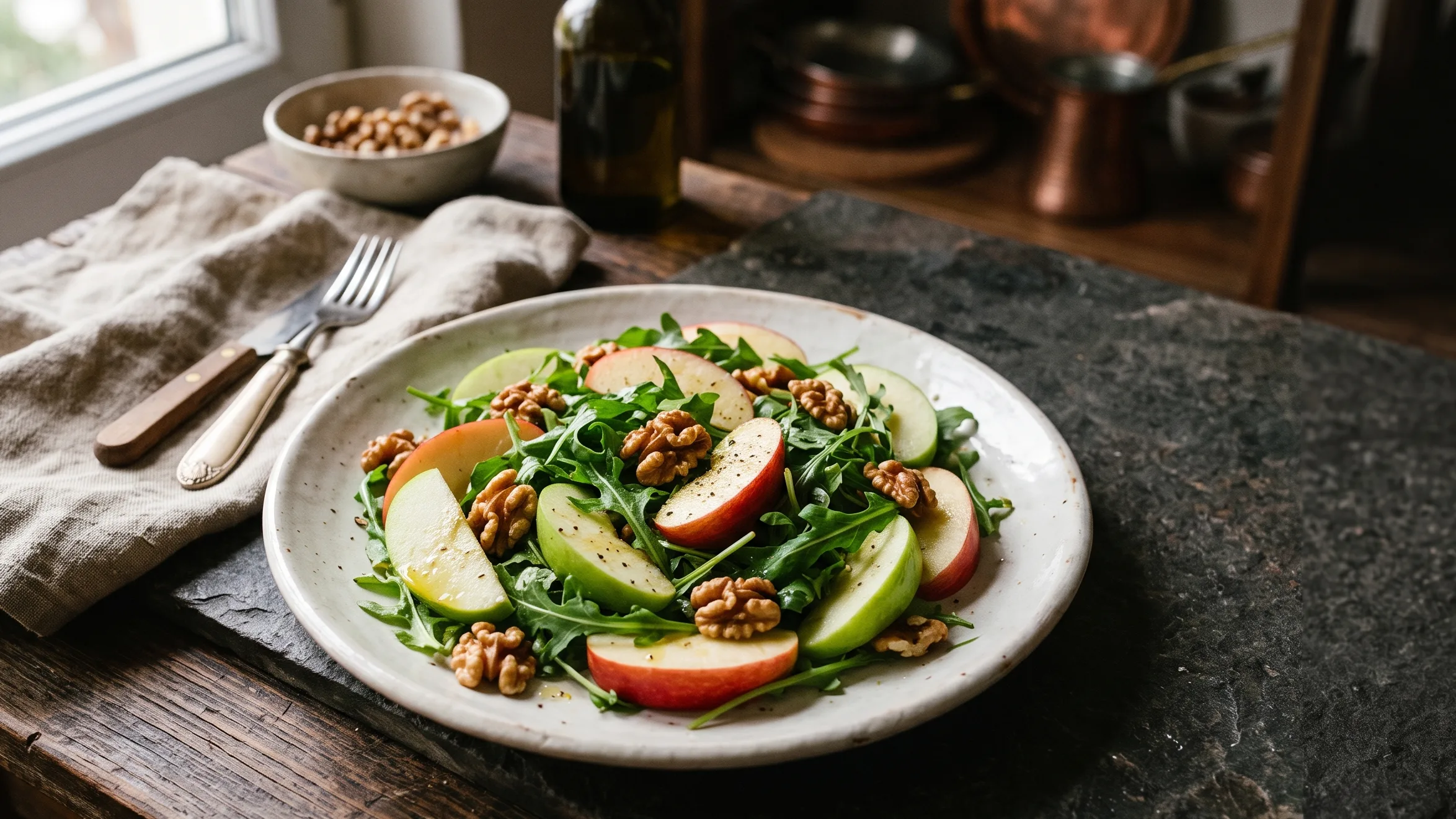 Cevizli Elmalı Salata