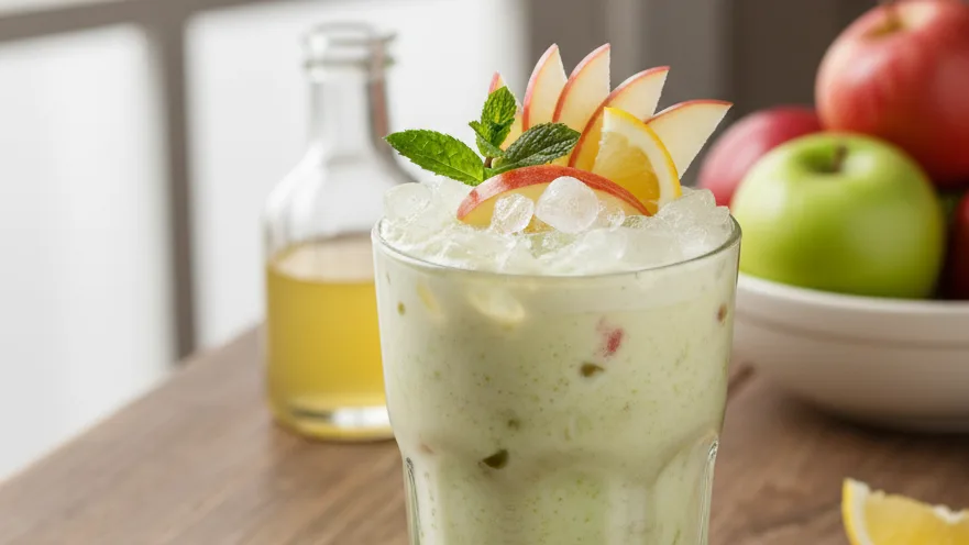 Elmalı Serinletici Smoothie (Bireysel Hidratasyon)
