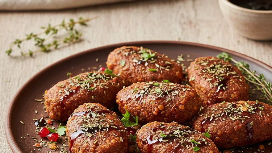 Zeytinyağlı Mercimek Köftesi